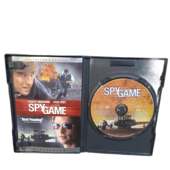 Universal DVD Movie Spy Game Widescreen Collectors Edition Complete Brad Pitt - Picture 3 of 4